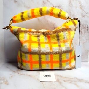 Ugg Duffy Canary Plaid Punk new with tags